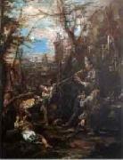 Alessandro Magnasco Fortune teller oil painting on canvas